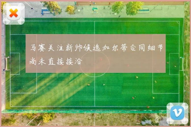 马赛关注新帅候选加尔蒂合同细节尚未直接接洽